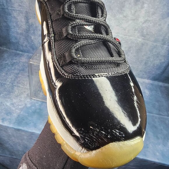 Air Jordan 11 Retro Low – Black/Gold size 14 - Picture 6 of 6